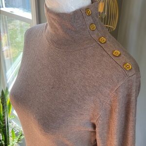 NWOT Taupe Turtleneck